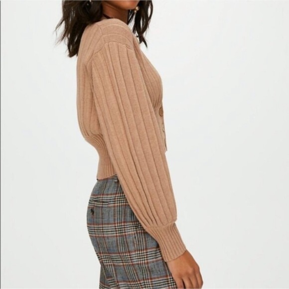 NWOT WILFRED Merino Wool Cardigan - Picture 6 of 14